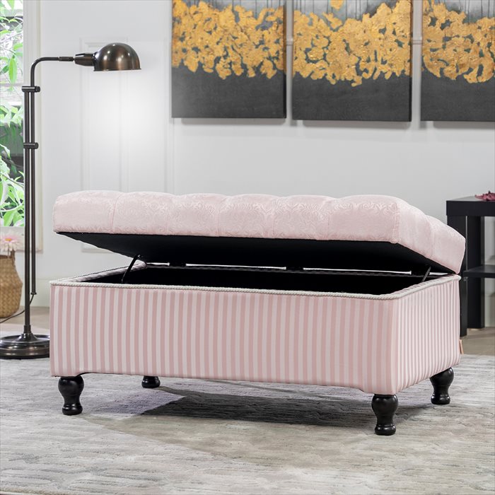 新品 特別セール ジェニファーテイラー収納付きベンチHarunoPK インテリア雑貨 ヴィヴィアン【ジェニファーテイラー正規輸入元