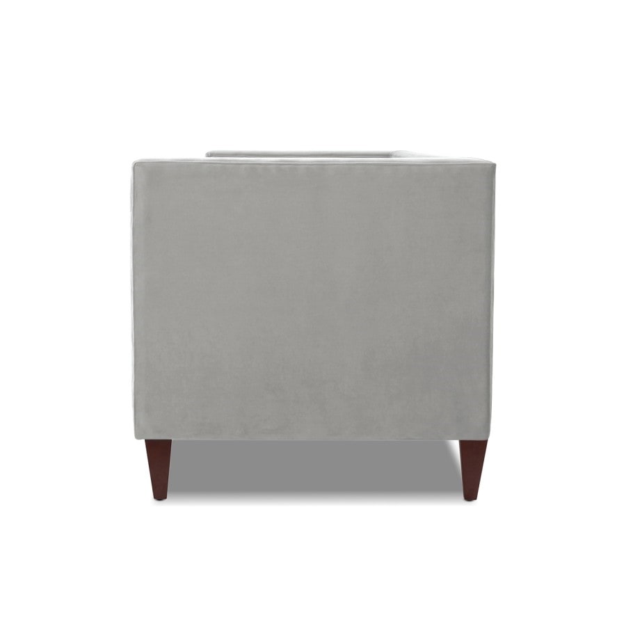 ジェニファーテイラー ソファ 2人掛け 2.5人掛け Jack 幅180cm ベロア グレー 36001LS-865