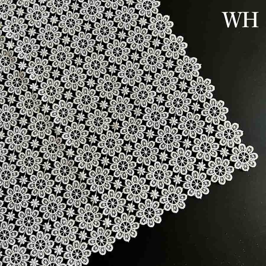 all lace テーブルクロス 90x90cm ホワイト