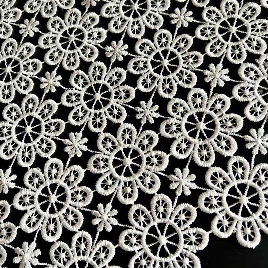 all lace テーブルクロス 90x90cm ホワイト