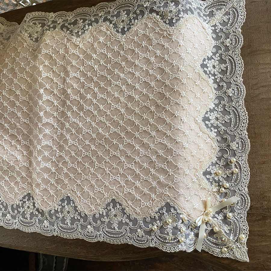 elegant pearl テーブルセンター 30x90cm