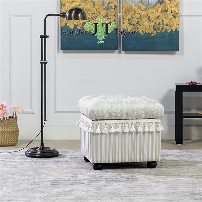 ジェニファーテイラー 収納スツール ピンク Haruno-GR Jennifer Taylor 33157ST