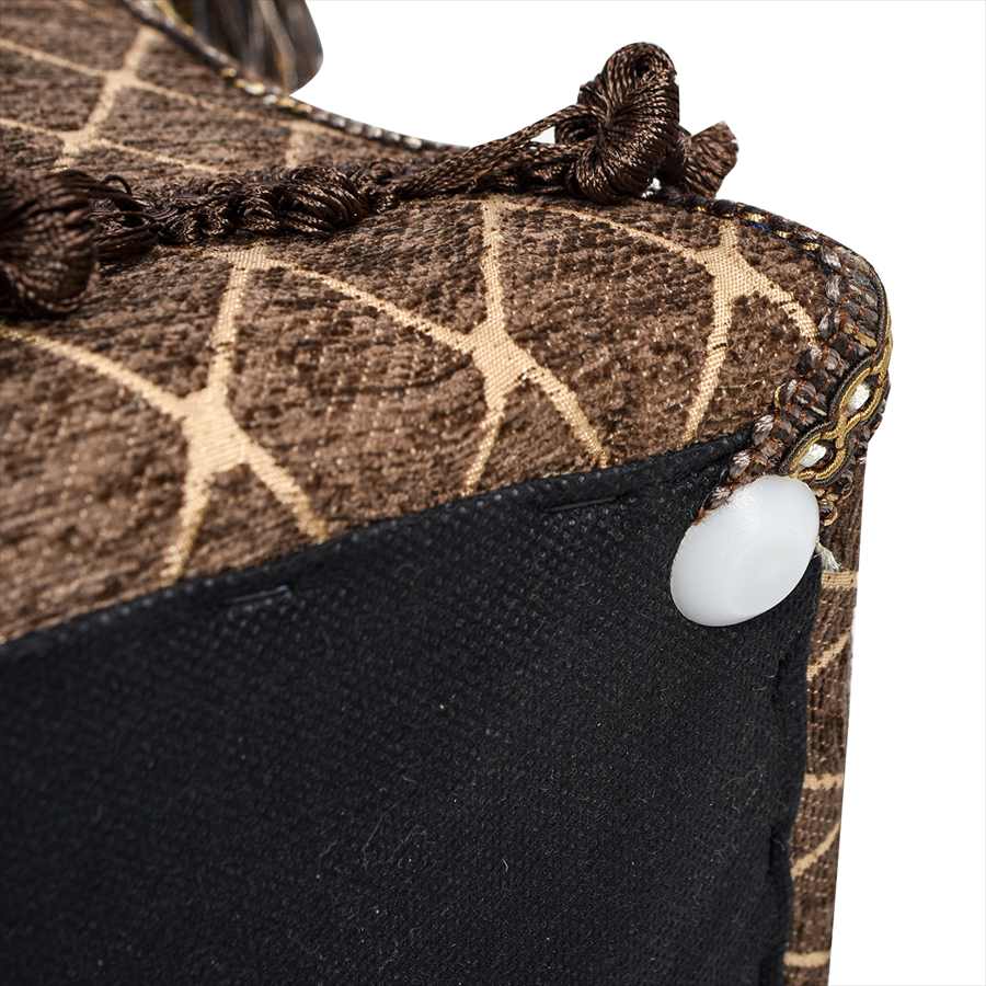 ジェニファーテイラー スクエア スツール ダマスク Broderick Jennifer Taylor 32256ST