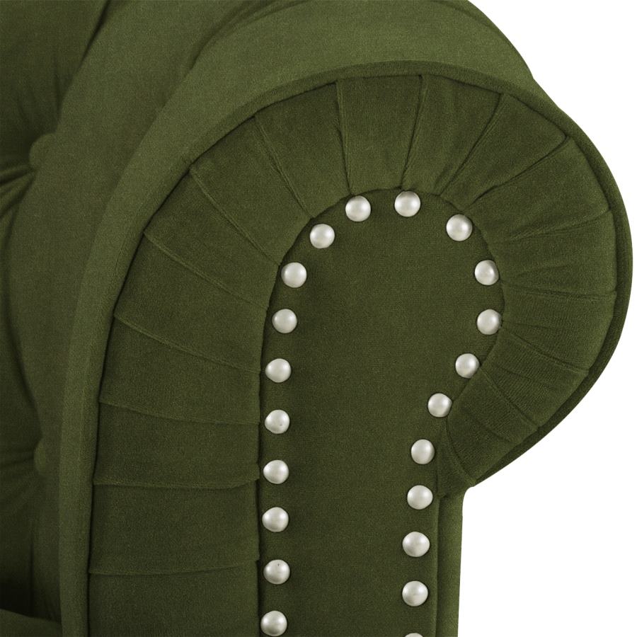 ジェニファーテイラー ソファ 2人掛け 2.5人掛け La Rosa 幅175cm ベロア グリーン 36003LS-V036