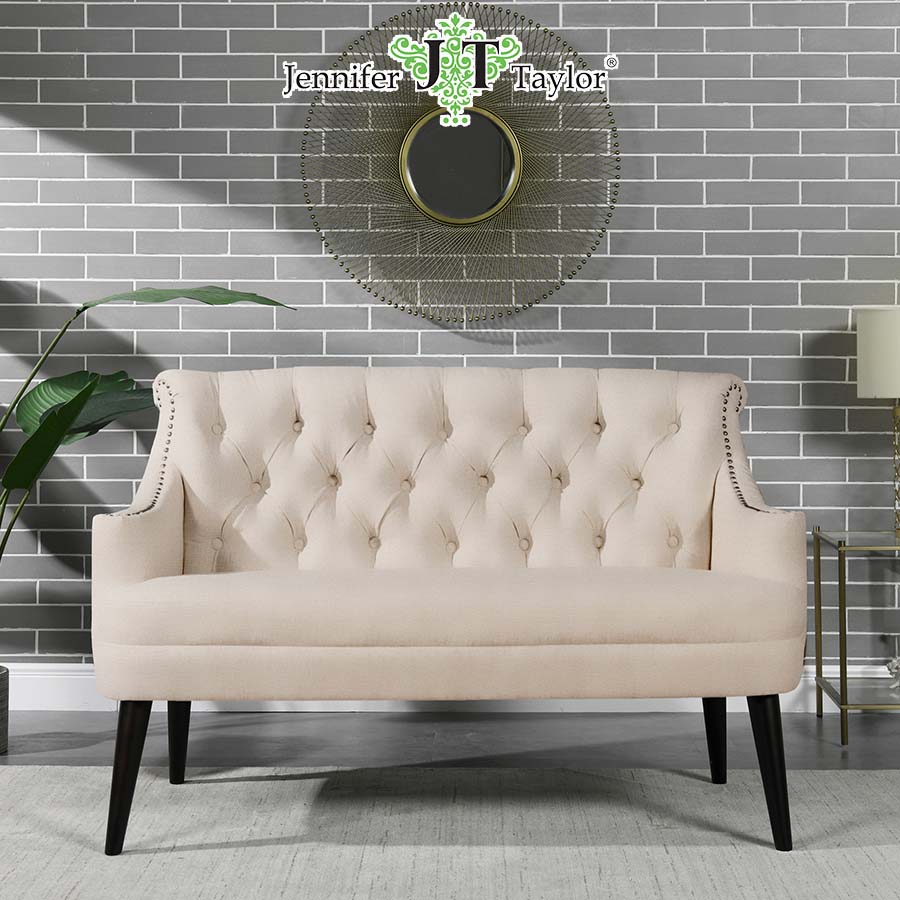 ジェニファーテイラー 2人掛けソファ ソファー Stella 幅136cm リネン風 36023SE-970