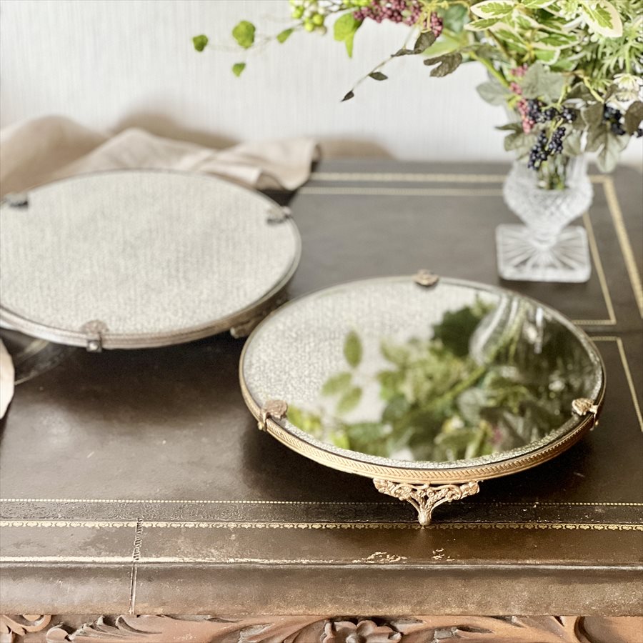 アンティークシェイプミラートレイ アンティークシェイプミラートレイ 【公式通販】