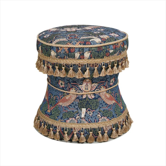 ジェニファーテイラー ラウンド スツール Strawberry Thief Jennifer Taylor 33163セット