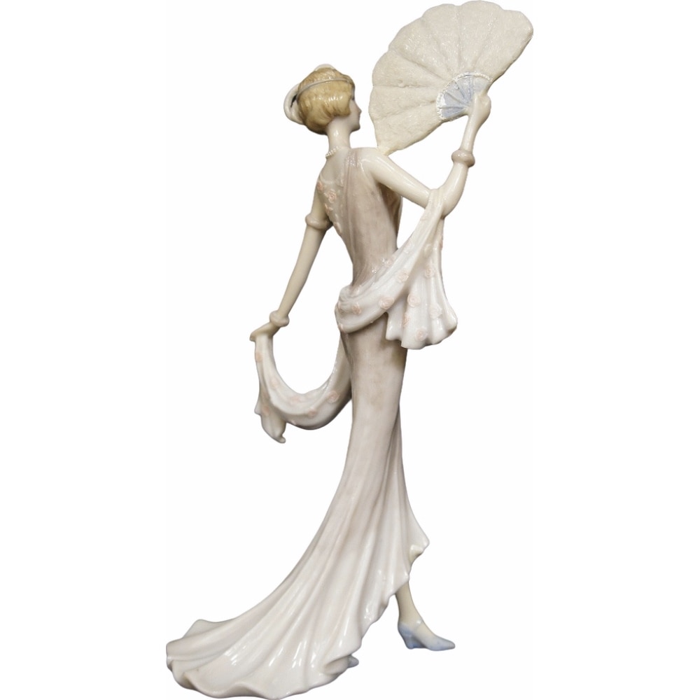 【半額セール!6600円→3300円】エレガント人形☆扇子で舞う貴婦人