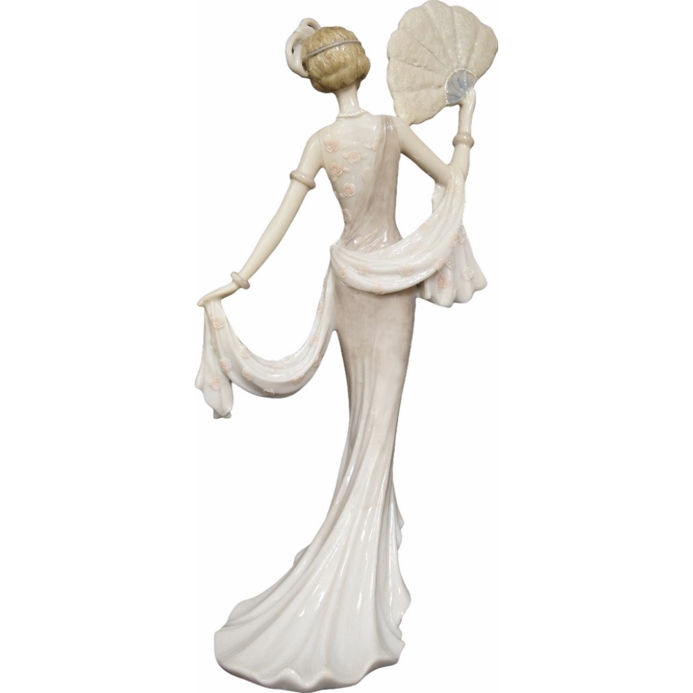 【半額セール!6600円→3300円】エレガント人形☆扇子で舞う貴婦人