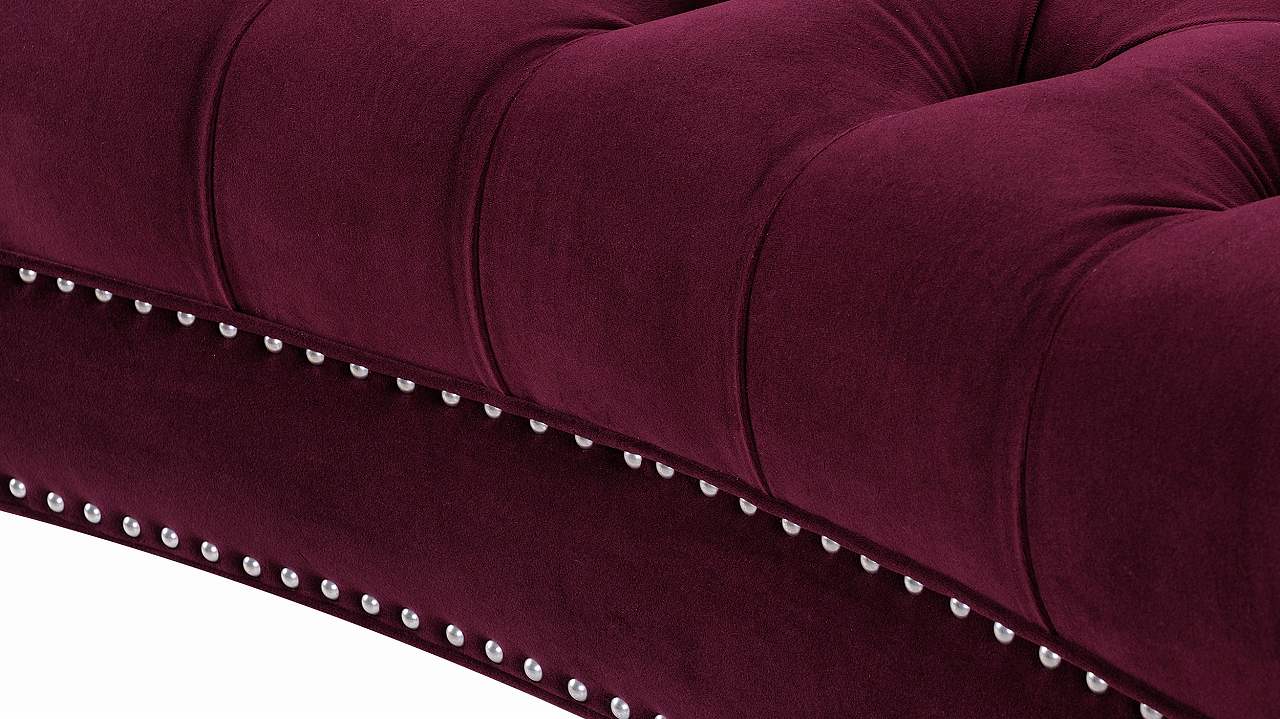 ジェニファーテイラー ソファ 2人掛け 2.5人掛け La Rosa 幅175cm ワインレッド 36003LS-884