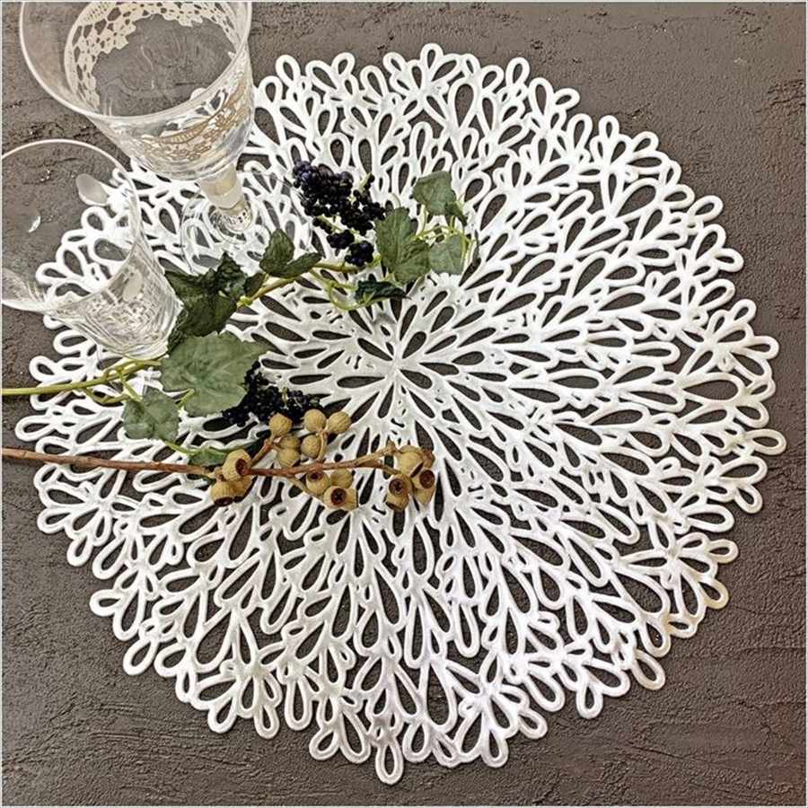 ３色展開 モダン ランチョンマット プレースマット 38x38cm