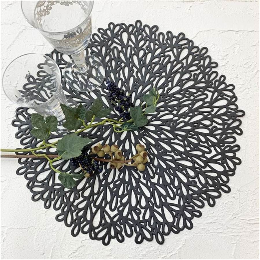 ３色展開 モダン ランチョンマット プレースマット 38x38cm