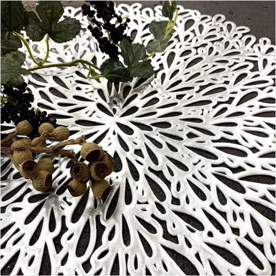 ３色展開 モダン ランチョンマット プレースマット 38x38cm