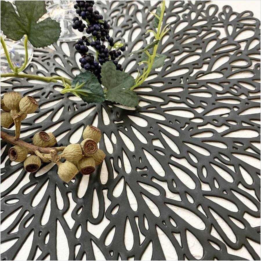 ３色展開 モダン ランチョンマット プレースマット 38x38cm