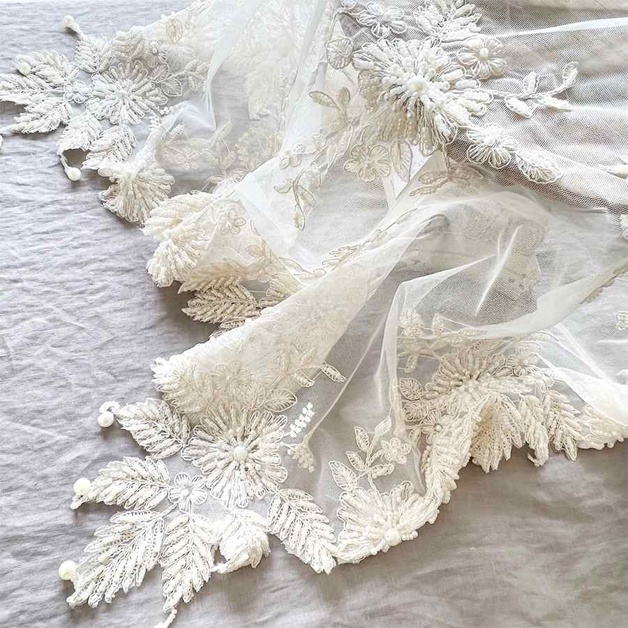 フレンチレース テーブルクロス 85x85cm