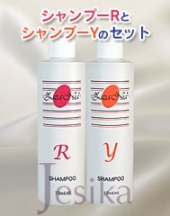 ジザニア シャンプーR・シャンプーYのセット｜天然成分無添加