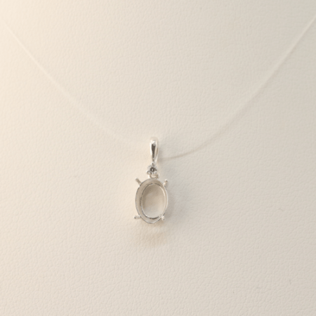 Pt900 メレ1 特上 ペンダントトップ