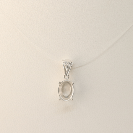 Pt900・K18 ▽まる3ペンダントトップ