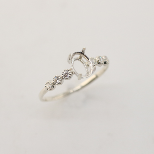 Pt900.K18 ミル33リング