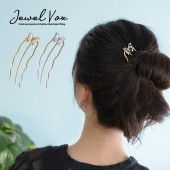 バタフライモチーフ ヘアスティック