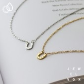 サージカルステンレス 馬蹄 ショートネックレス
