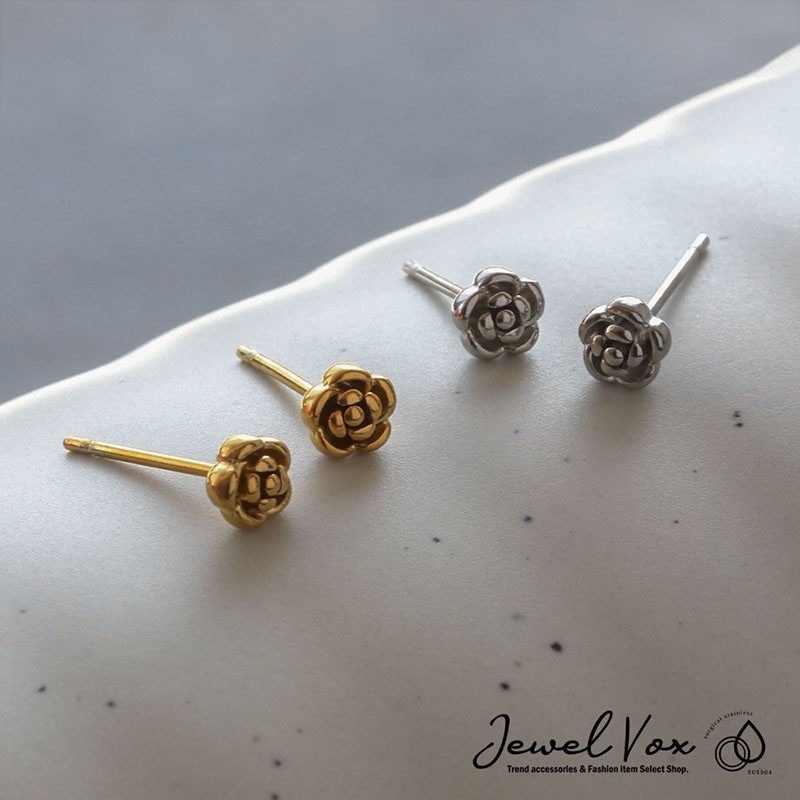 専用】ミニ薔薇 ピアス おまとめ3点