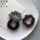 【よりどり3点対象】ラメ入り ミニシュシュ