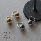 メタルボール フープピアス