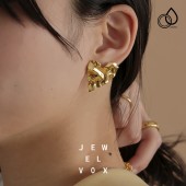 サージカルステンレス ニュアンスハート ピアス