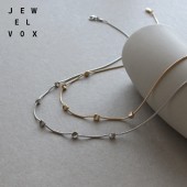 ニッケルフリー 変形ボール ネックレス