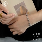 【GUERRILLA SALE対象商品】ステンレス メタルデザイン ブレスレット