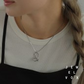 ニッケルフリー 大ぶり チェーン ネックレス
