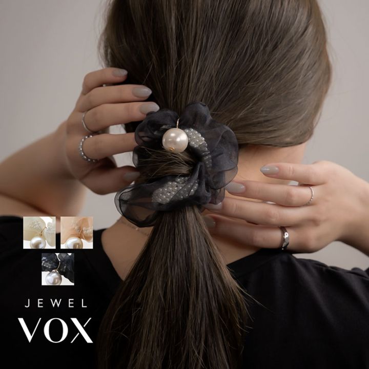 ヘアゴム No.97 ヘアゴム ヘアアクセサリー メッシュ[品番：VX000005792]｜Jewel vox