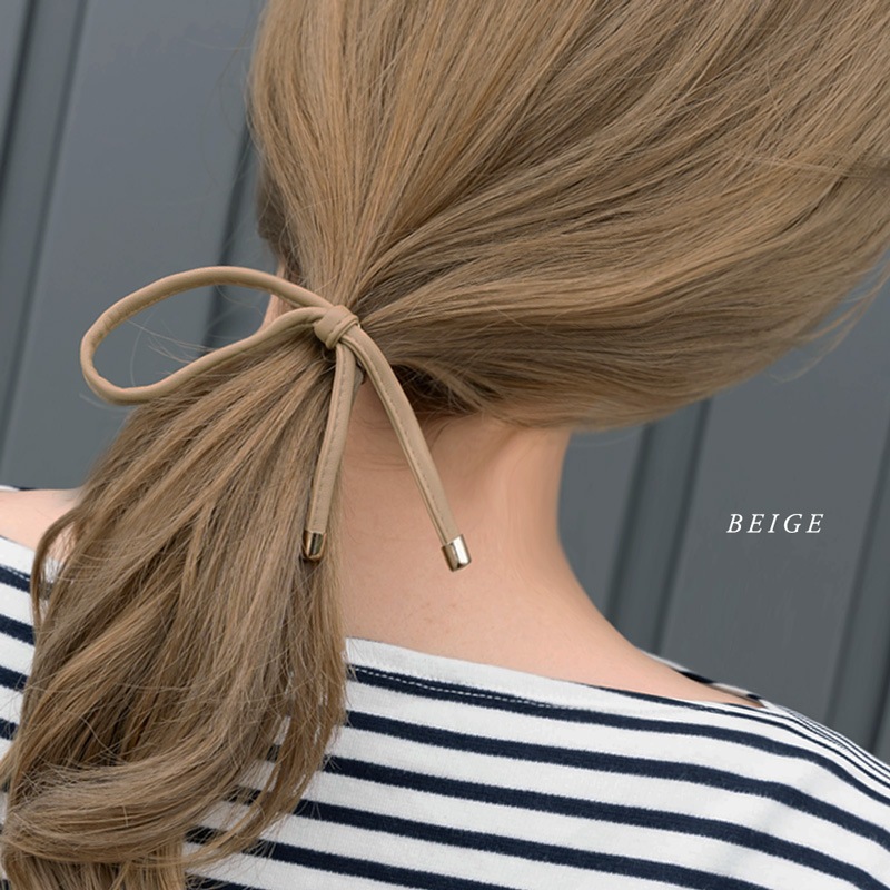 レザー調リボン ポニーフック | JewelVOX（ジュエルボックス  