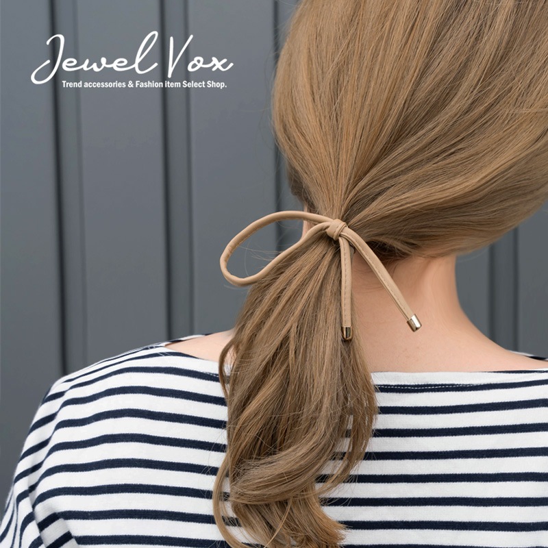 レザー調リボン ポニーフック | JewelVOX（ジュエルボックス