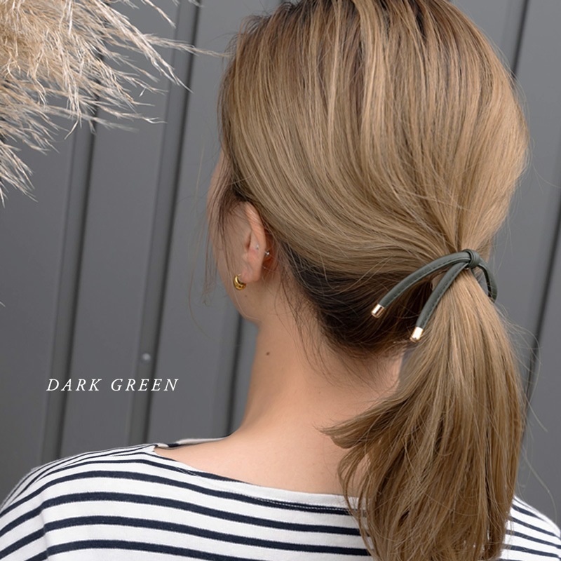 レザー調リボン ポニーフック | JewelVOX（ジュエルボックス  