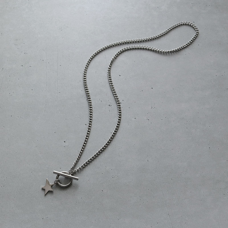サージカルステンレス スターモチーフ マンテル ネックレス | JewelVOX