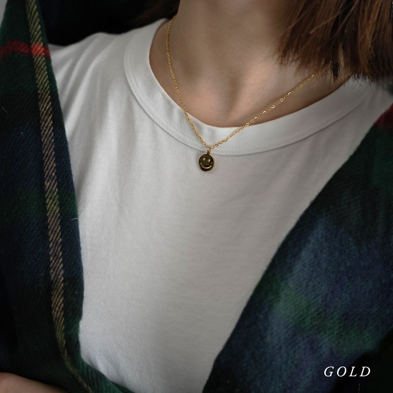 楽器♬ネックレス  お好みのカラーでアクセサリーに♬ サージカルステンレス ペア ネックレス L-N8039CZ-P｜THE KISS（ザ