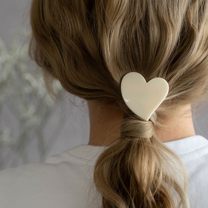 2色セット ハート ヘアクリップ | JewelVOX（ジュエルボックス