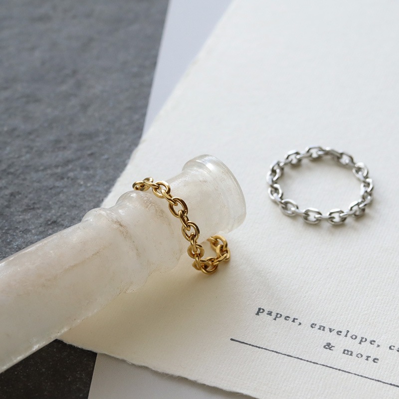 サージカルステンレス チェーンリング | JewelVOX（ジュエルボックス