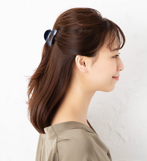 ハート型 バンスクリップ ヘアクリップ メール便不可 | JewelVOX