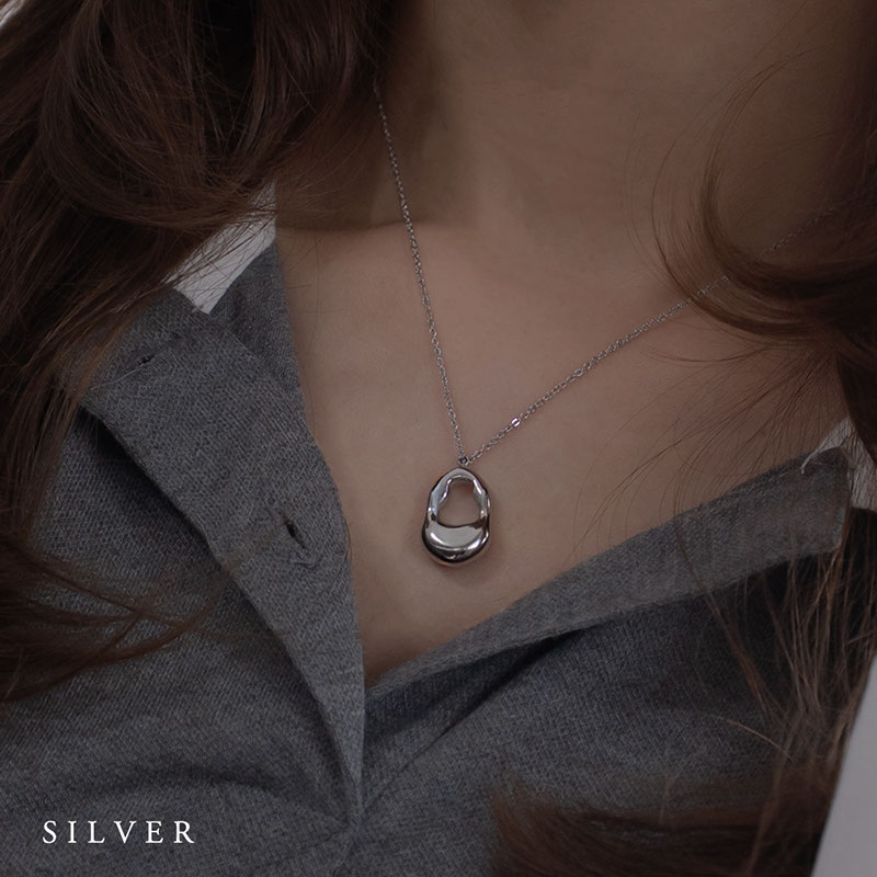 サージカルステンレス メタルモチーフ ネックレス | JewelVOX