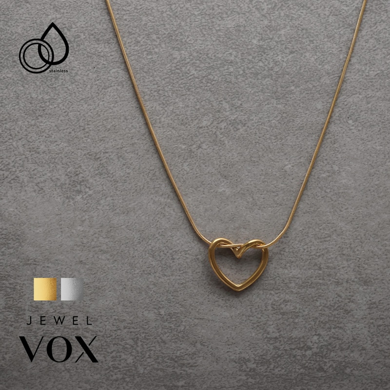 オープンハート ネックレス | JewelVOX（ジュエルボックス）| プチプラ