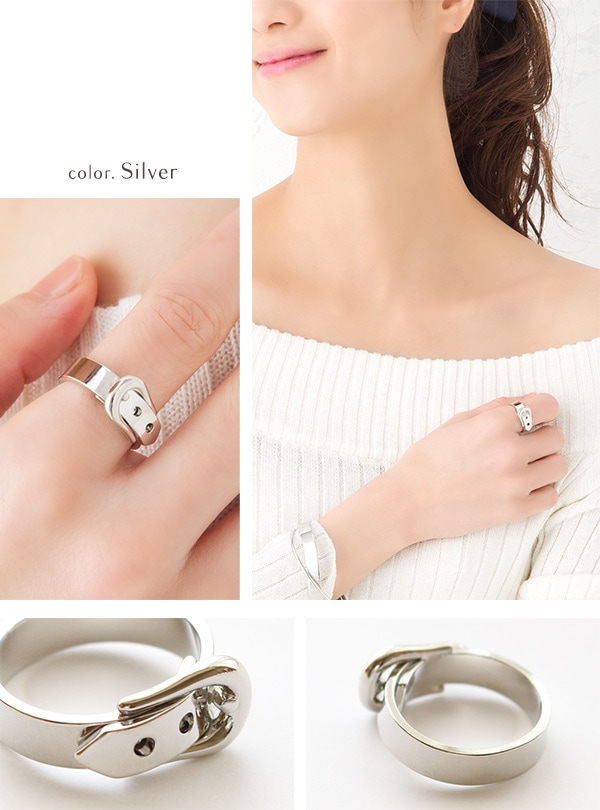 ベルト風デザインリング 指輪 | JewelVOX（ジュエルボックス