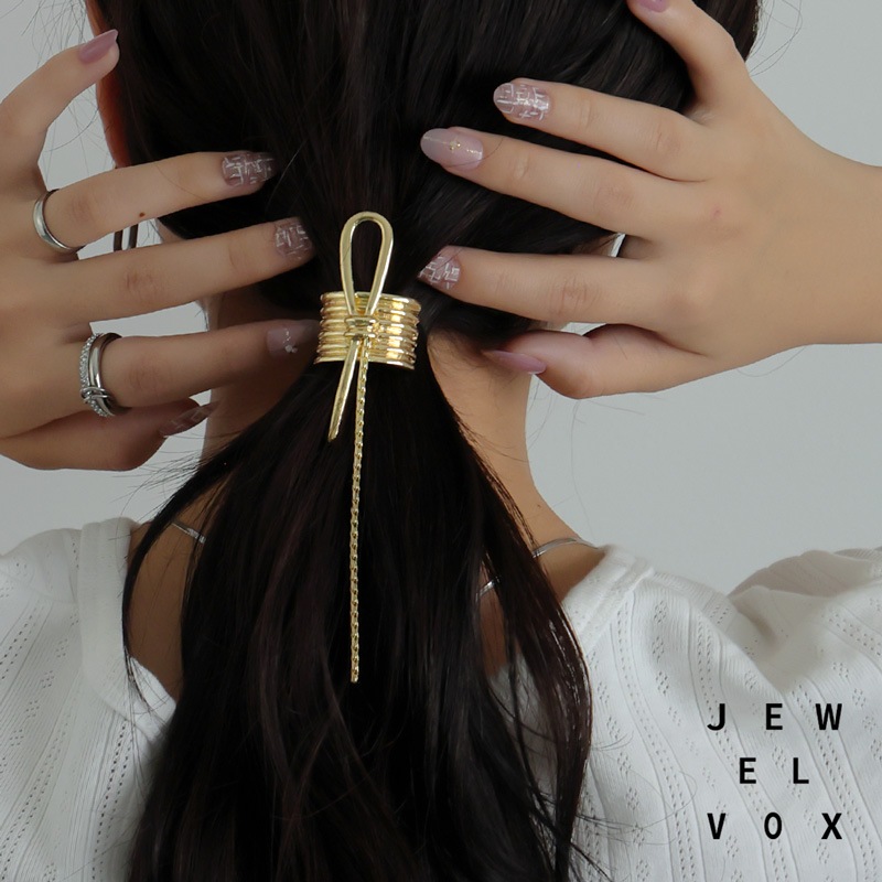 ノットモチーフ チェーン ポニーフック | JewelVOX（ジュエルボックス