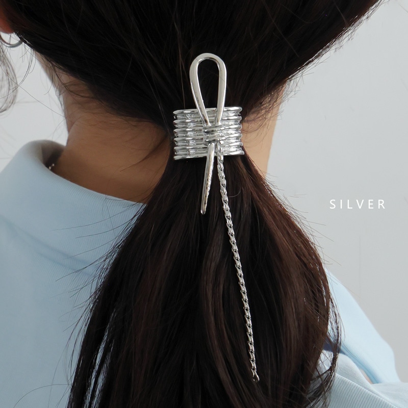 ノットモチーフ チェーン ポニーフック | JewelVOX（ジュエルボックス