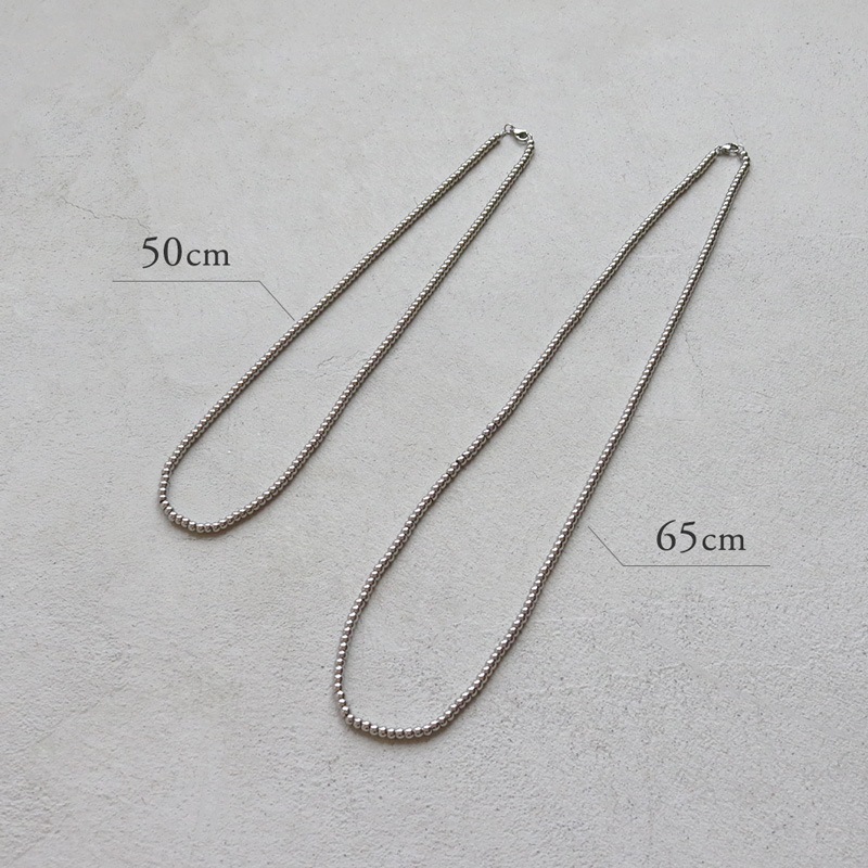 11月下旬予約商品 ボールチェーン ネックレス | JewelVOX（ジュエル