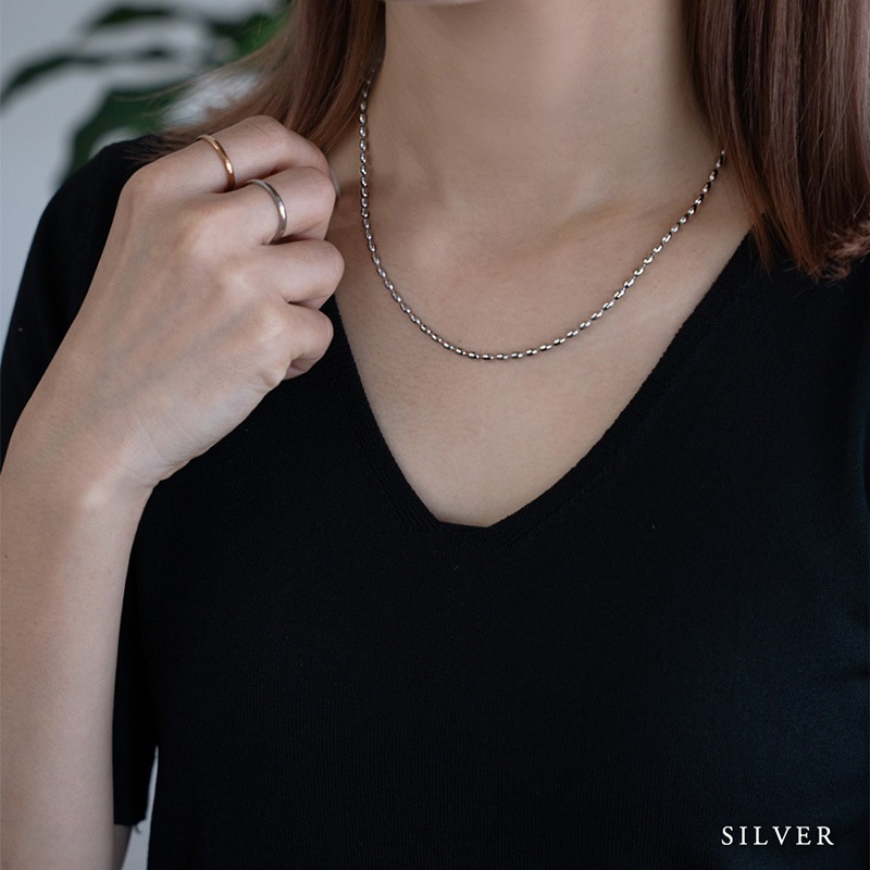 ステンレス ボールチェーンネックレス | JewelVOX（ジュエルボックス