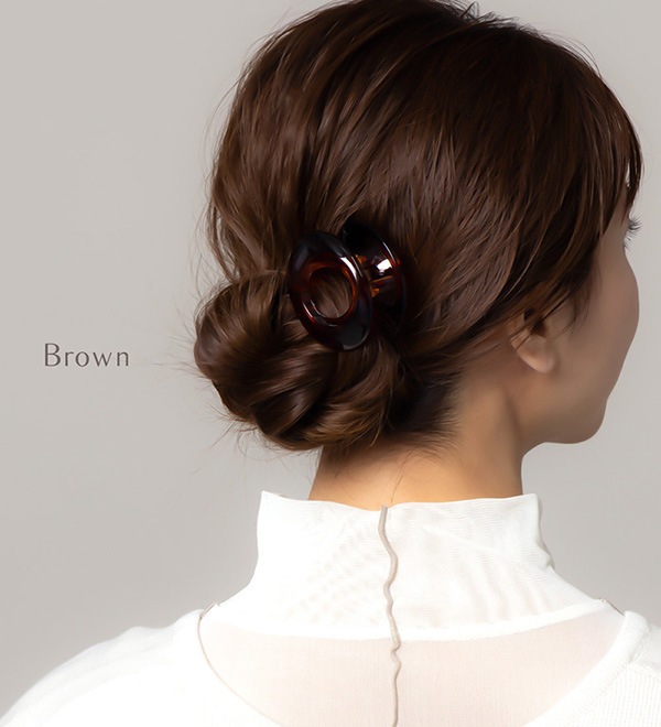 オーバル バンスクリップ ヘアクリップ ※メール便不可 | JewelVOX