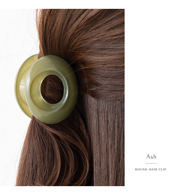 オーバル バンスクリップ ヘアクリップ ※メール便不可 | JewelVOX